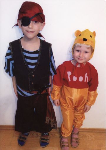 pirát a macko Pooh